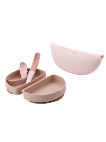 MINIWARE 3-częściowy zestaw "Sili Mini Go" w kolorze jasnoróżowym