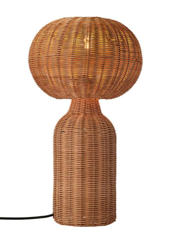 Villa Collection Tafellamp "Vinka" lichtbruin - (H)53 x Ø 30 cm