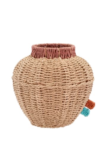 Villa Collection Vase "Styles" in Beige - (H)21 cm x Ø 21 cm