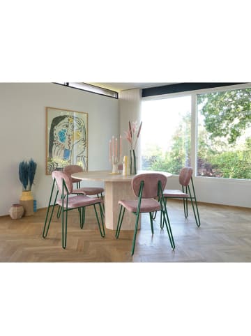 Villa Collection Wazon "Styles" w kolorze zielono-kremowym - 12 x 11 x 34 cm