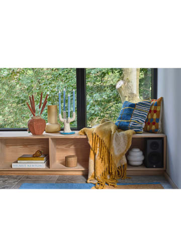 Villa Collection Indoor-Teppich "Styles" in Blau/ Orange - (L)140 x (B)70 cm