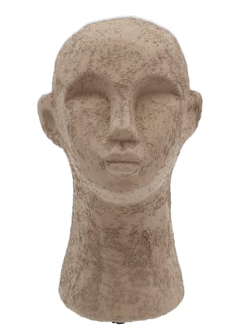 Villa Collection Dekofigur "Talvik" in Hellbraun - (B)7,5 x (H)15 x (T)7,5 cm