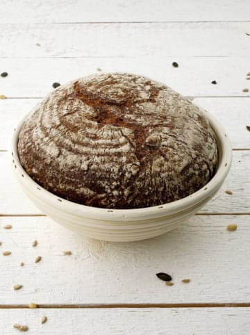 Zenker Kosz w kolorze kremowym do chleba - wys. 8 x Ø 22 cm