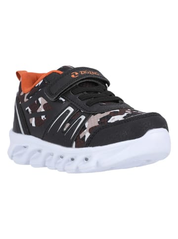 Zigzag Sneakers "Velund" in Schwarz/ Braun/ Beige