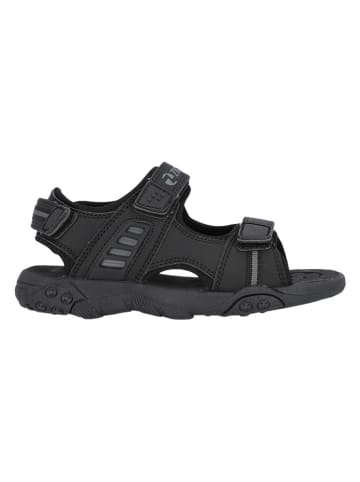 Zigzag Sandalen "Nung" in Schwarz