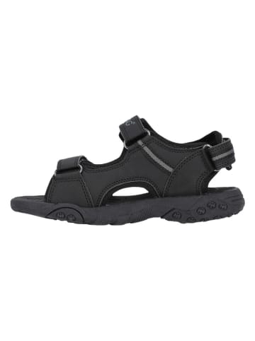 Zigzag Sandalen "Nung" in Schwarz