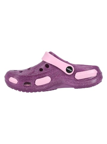 Zigzag Clogs "Burab" in Lila/ Rosa