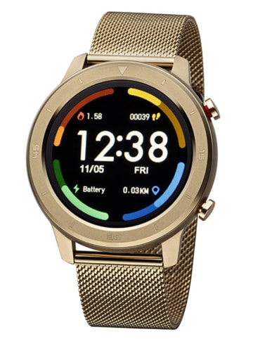 HEAD Smartwatch "Paris/ Moscow" in Gold/ Schwarz