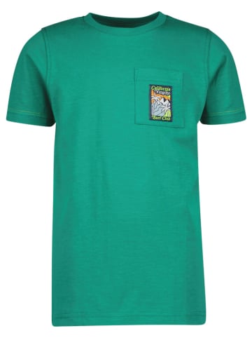 Vingino Koszulka "Jurf" w kolorze zielonym