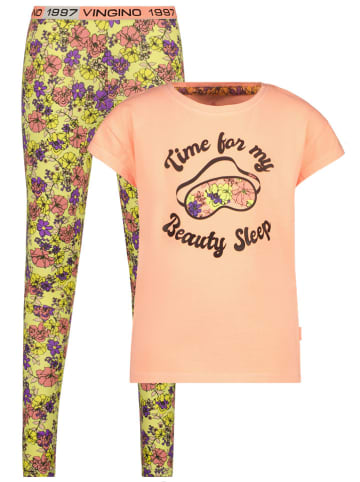 Vingino Pyjama "Wendy" abrikooskleurig