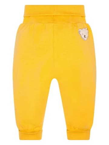 Steiff Spodnie dresowe w kolorze żółtym