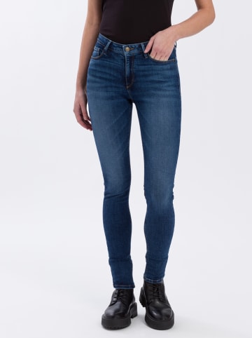 Cross Jeans Spijkerbroek - slim fit - donkerblauw