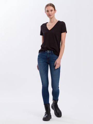 Cross Jeans Spijkerbroek - slim fit - donkerblauw