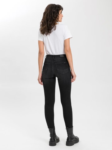 Cross Jeans Dżinsy  - Skinny fit -  w kolorze czarnym