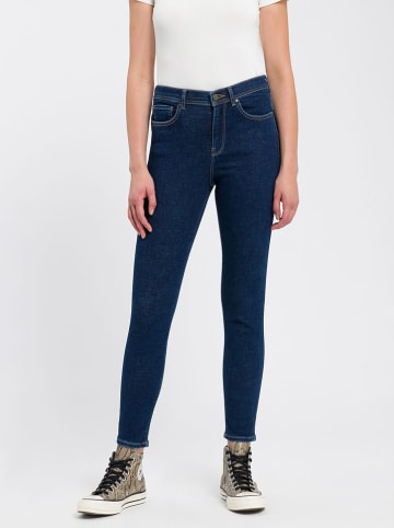 Cross Jeans Spijkerbroek - slim fit - donkerblauw