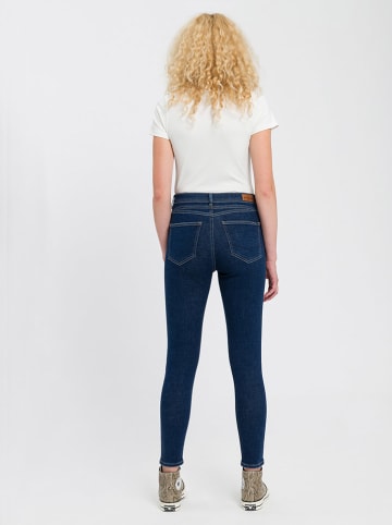 Cross Jeans Spijkerbroek - skinny fit - donkerblauw