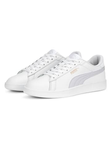 Puma Leder-Sneakers "Puma Smash 3.0 L" in Weiß