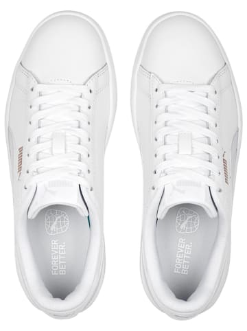Pumbaa Leren sneakers "Puma Smash 3.0 L" wit
