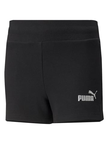 Puma Szorty dresowe "ESS+" w kolorze czarnym