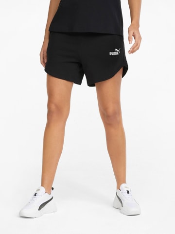 Puma Sweatshort "ESS 5" zwart