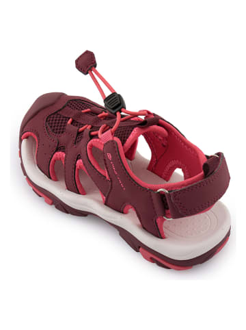 Alpine Pro Enkelsandalen "Lamego" bordeaux/roze