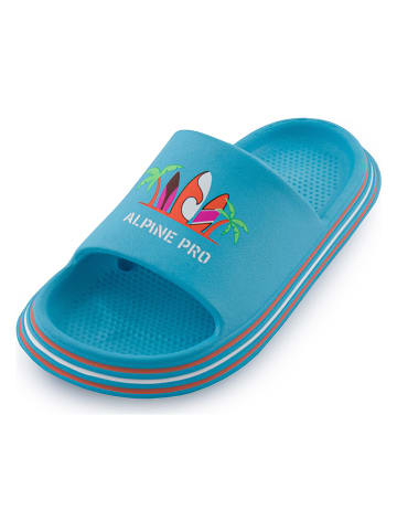 Alpine Pro Pantoletten "Larino" in Hellblau