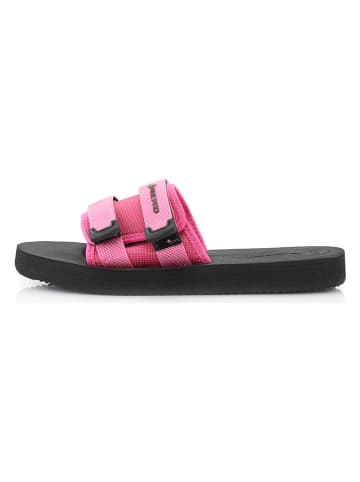 Alpine Pro Pantoletten "Oviere" in Pink/ Schwarz