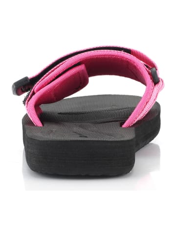 Alpine Pro Pantoletten "Oviere" in Pink/ Schwarz