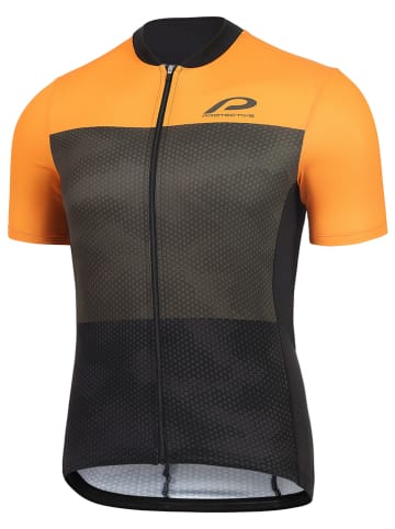 Protective Koszulka kolarska "Transform" w kolorze pomarańczowo-czarnym
