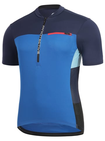 Protective Fietsshirt "Gravel Pit" blauw