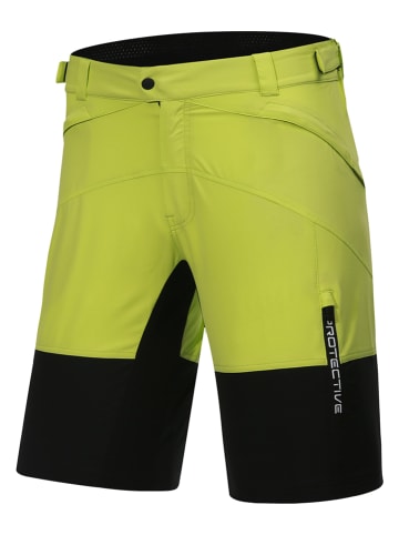 Protective Funktionsshorts "Bounce" in Grün/ Schwarz