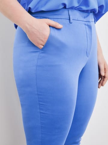 SAMOON Spodnie w kolorze niebieskim