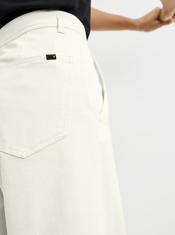TAIFUN Dżinsy - Comfort fit - w kolorze kremowym