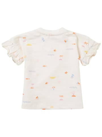 Noppies Shirt "New Delhi" crème/oranje/blauw