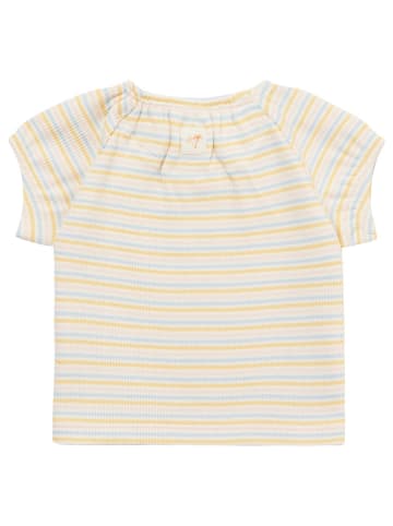 Noppies Koszulka "Natal" w kolorze beżowo-żółto-błękitnym