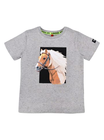 Bondi Koszulka "Pferd" w kolorze szarym