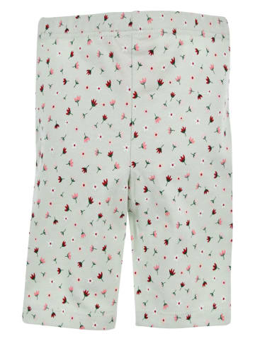 Bondi Legginsy "Blumenallover" w kolorze zielonym