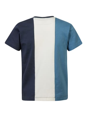 Noppies Koszulka "Rockport" w kolorze niebiesko-biało-czarnym