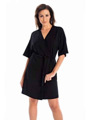 Teyli Kimono in Schwarz
