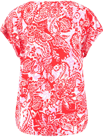 Gerry Weber Bluse in Rot/ Weiß