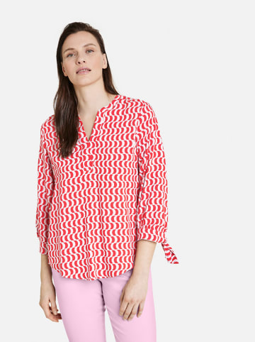 Gerry Weber Bluse in Weiß/ Rot