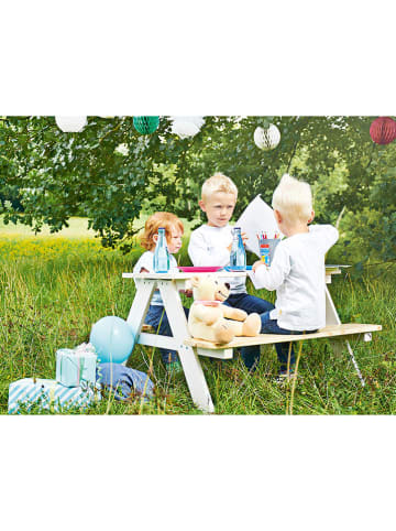 Pinolino Kindersitzgarnitur "Nicki für 4" in Weiß - (L)90 x (B)79 x (H)50 cm