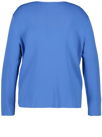 SAMOON Sweter w kolorze niebieskim
