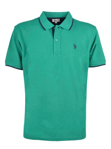 U.S. Polo Assn. Koszulka polo w kolorze zielonym