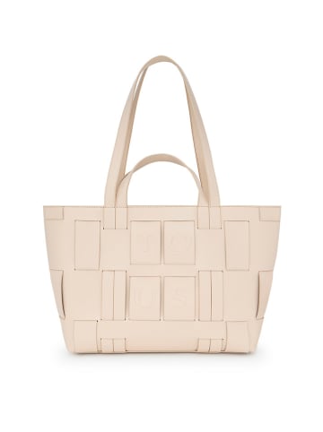 Tous Shopper bag "Damas" w kolorze beżowym - 25 x 45 x 15 cm