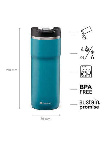 aladdin Thermobecher "Barista Java" in Blau - 470 ml