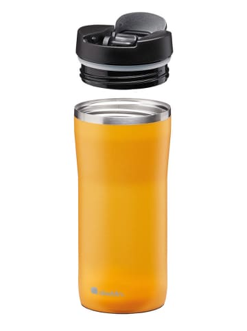 aladdin Kubek termiczny "Barista Mocca" w kolorze żółtym - 350 ml