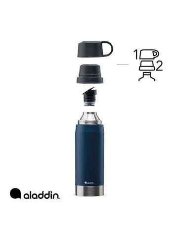 aladdin Isolierkanne "CityPark" in Dunkelblau - 1,1 l