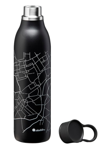 aladdin Butelka termiczna "CityLoop" w kolorze czarnym - 600 ml