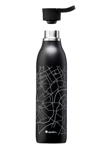 aladdin Isolierflasche "CityLoop" in Schwarz - 600 ml